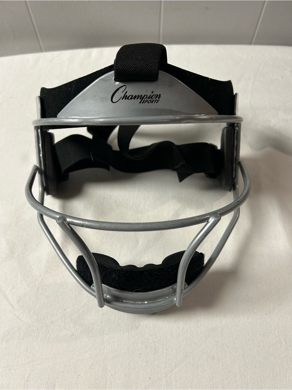 Champion Sports Silver Protective Face Mask Guard softball